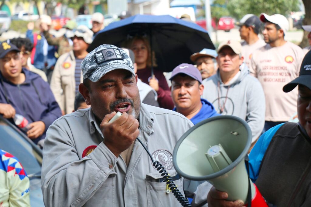 “No lo digo yo, lo dice la ley”: advierte alcalde de Pachuca sanciones a sindicalizados que falten por protestar