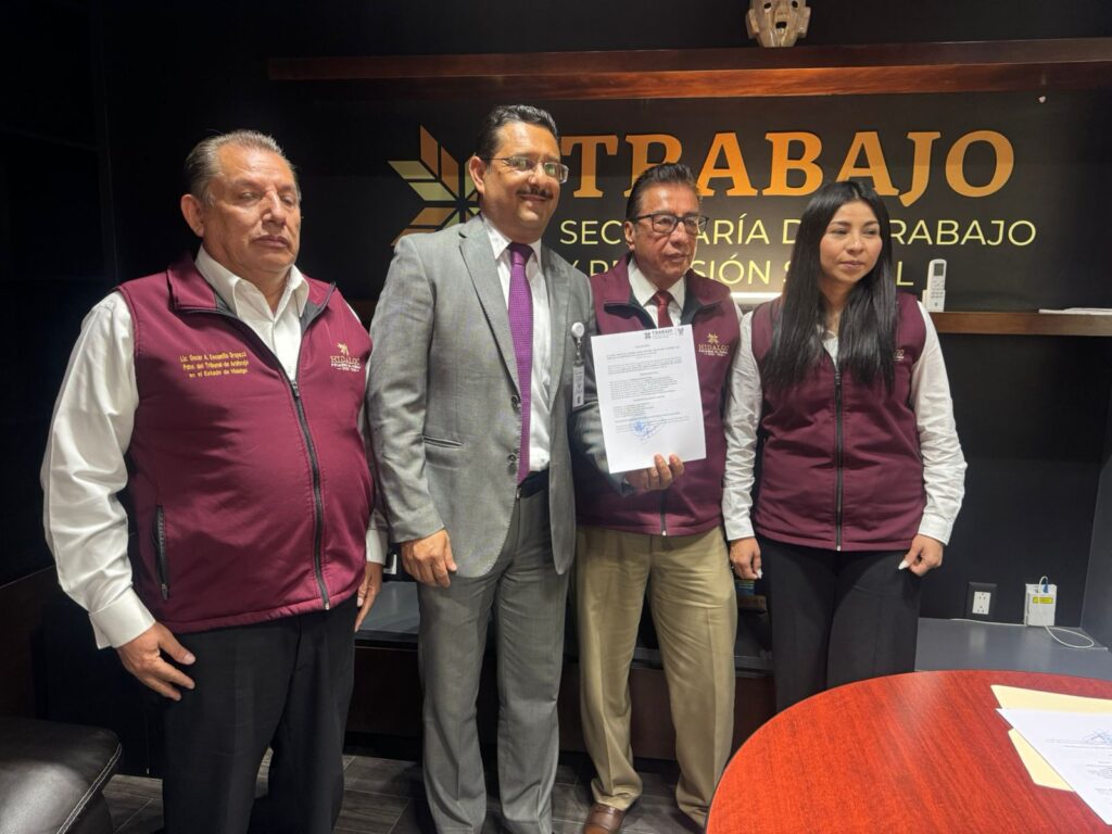 Comité sindical del Poder Legislativo recibe toma de nota por parte de la STPSH