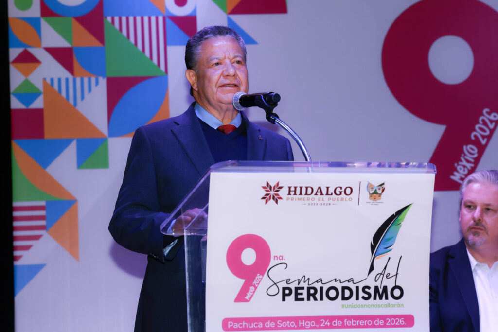 Julio Menchaca inaugura Semana del Periodismo México 2026
