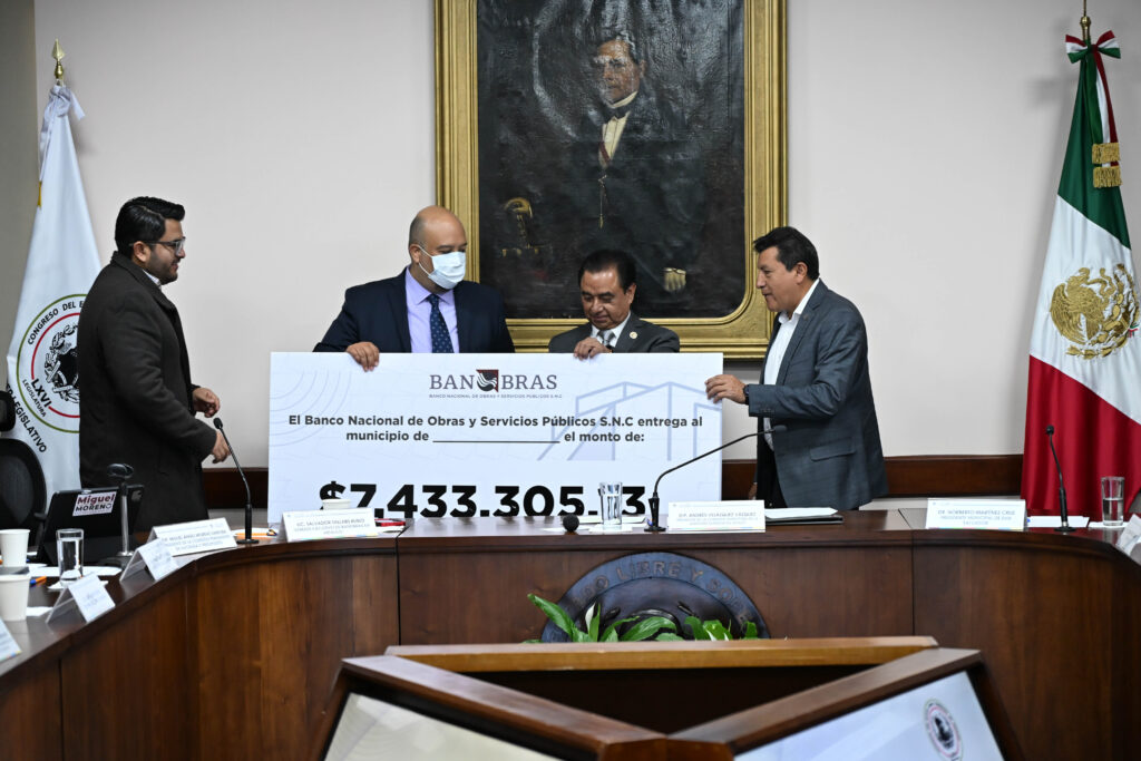 Congreso de Hidalgo aprueba la entrega de financiamiento de Banobras al municipio de San Salvador