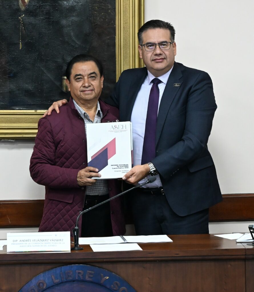 Poder Legislativo recibe la primera entrega de los Informes Individuales de la Cuenta Pública 2025
